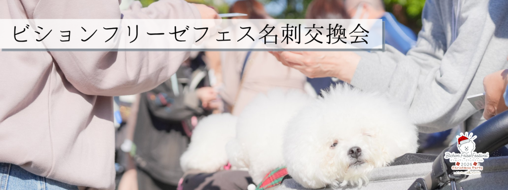ビションフリーゼフェス名刺交換会